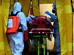 V táborské nemocnici přijali pacienta s vysoce nebezpečnou nákazou, zasahoval biohazard tým