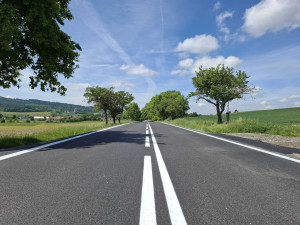 Silnice I/22 mezi Lidmovicemi a Vodňany je po rekonstrukci opět průjezdná