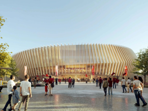 Kraj zná podobu nové haly na míčové sporty. Stát by mohla v roce 2028