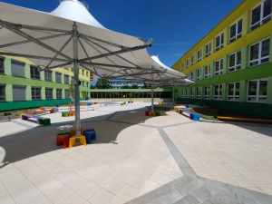Kubatovka má nové atrium, umožní pořádat venkovní hodiny i akce pod širým nebem
