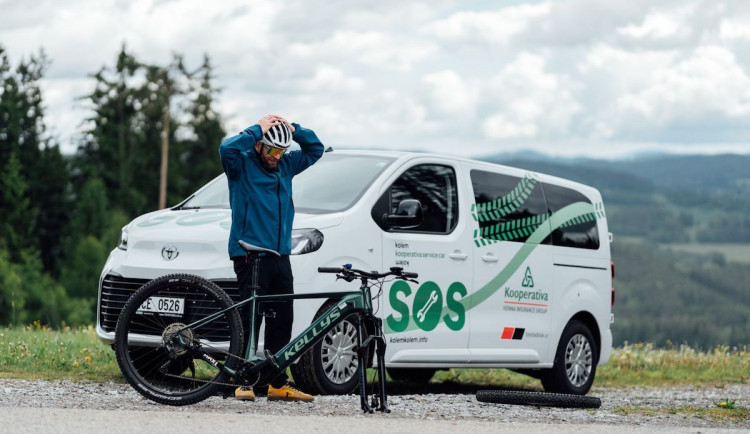 Lipno jako první zavádí na letní sezónu SOS svozy pro cyklisty