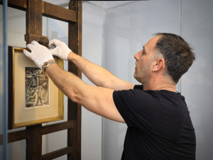 V Krumlově odhalili unikátní obraz od Pabla Picassa, střeží ho moderní trezor
