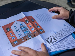 V Českém Krumlově začala výstavba nových městských bytů. Po 20 letech