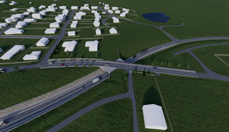 Kraj má územní rozhodnutí na stavbu obchvatu Srubce. Začít by mohla za dva roky