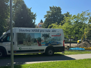 Na Palačáku roste nové dětské a workoutové hřiště. Hotové bude v létě