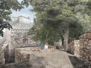 Vimperk slavnostně otevřel zrekonstruované Pivovarské terasy