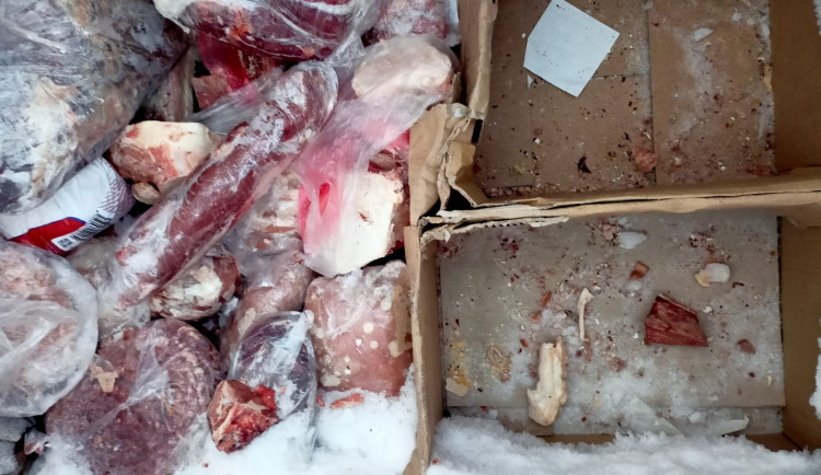 Řeznictví ve Starém Brně skladovalo zkažené maso neznámého původu