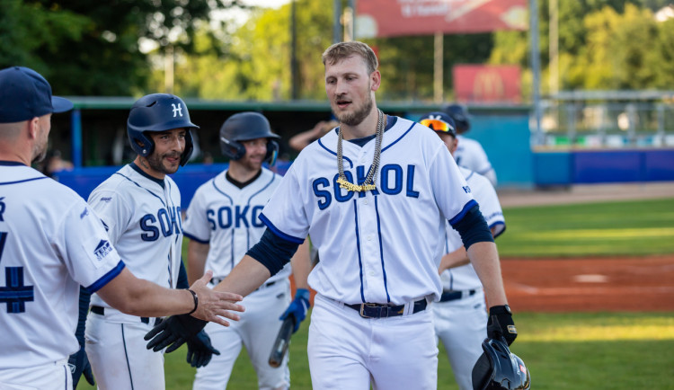 Sokol Hluboká porazil 25násobného mistra Draky Brno. Série ovládl 2:1