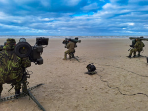 Během cvičení Bold Quest v Dánsku vojáci otestovali zařízení IFF mód 5 u palebných prvků RBS-70 a RBS-70NG.