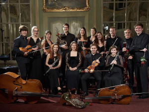 Stipendistky a stipendisté Akademie komorní hudby.