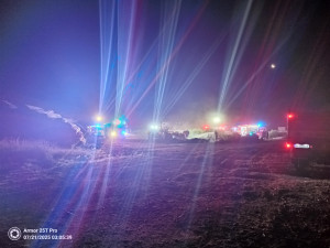 U Dívčic už druhý den hoří štěpka pro českobudějovickou teplárnu