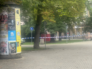 V parku Na Sadech našli dnes ráno tělo muže