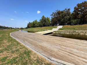 V Českých Budějovicích začala fungovat nová relaxační zóna Sluneční ostrov