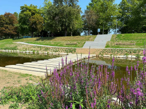 V Českých Budějovicích začala fungovat nová relaxační zóna Sluneční ostrov