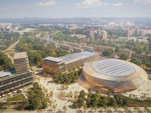 Vítězné dílo od Sdružení WilkinsonEyre + Boele architekti.