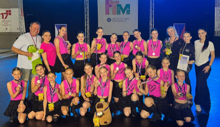 Úspěšná sezona turnovských tanečníků. Na festivalu tanečního mládí se probojovali až na vrchol