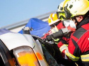 Mistrovství dobrovolných hasičů ve vyprošťování hostí Budějovice