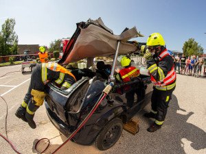 Mistrovství dobrovolných hasičů ve vyprošťování hostí Budějovice