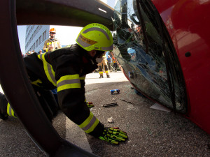 Mistrovství dobrovolných hasičů ve vyprošťování hostí Budějovice
