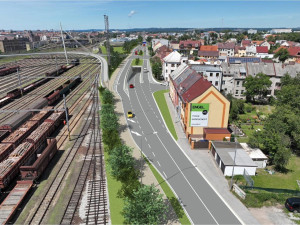 Kraj má povolení na tunel pod nádražím. Stavba začne na konci příštího roku
