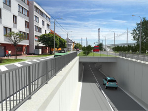 Kraj má povolení na tunel pod nádražím. Stavba začne na konci příštího roku