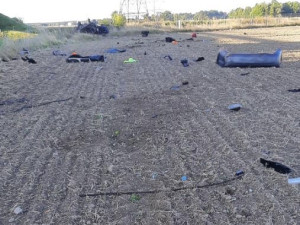 Mladá řidička zemřela při nehodě u Ševětína, s autem vyletěla z vozovky