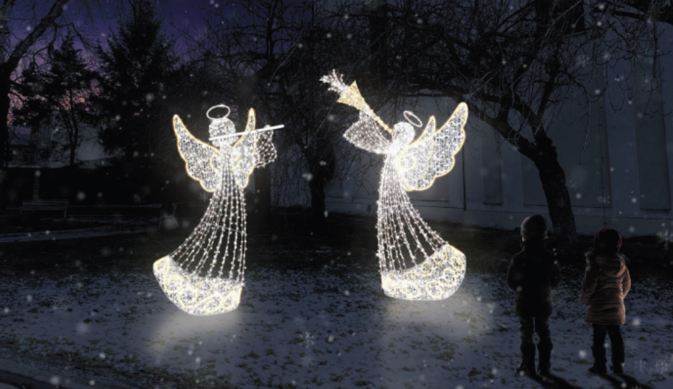 S atmosférou Vánoc pomůže v Prostějově virtuální realita. Město rozsvítí dva noví andělé