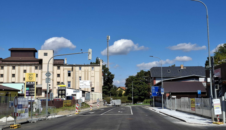 Volyňská ulice ve Strakonicích je po rekonstrukci opět průjezdná
