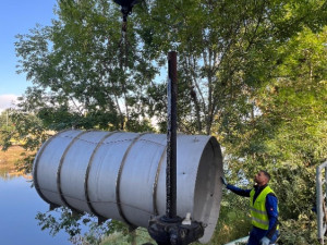 Budějovice posílily obranu proti velké vodě. Nové klapky ochrání kanalizaci