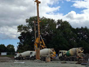Severní spojka z výšky, podívejte se, jak pokračují práce na klíčovém dopravním spojení