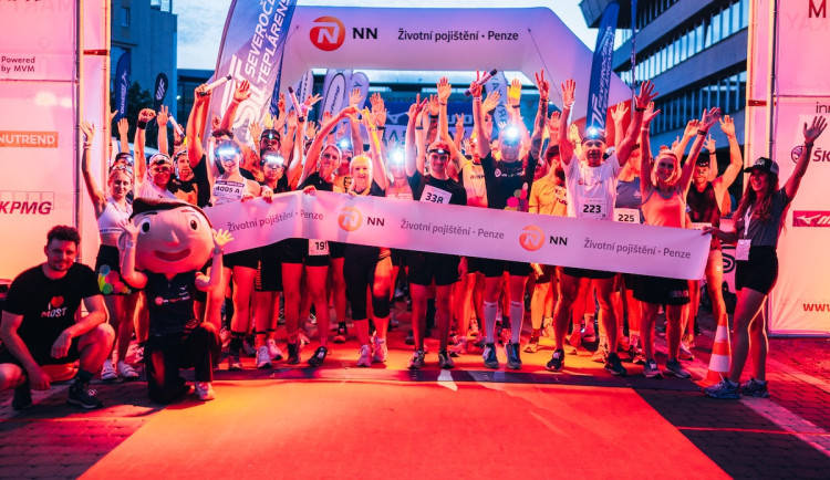 NN Night Run běží do Českých Budějovic
