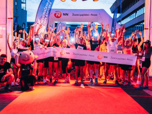 NN Night Run běží do Českých Budějovic