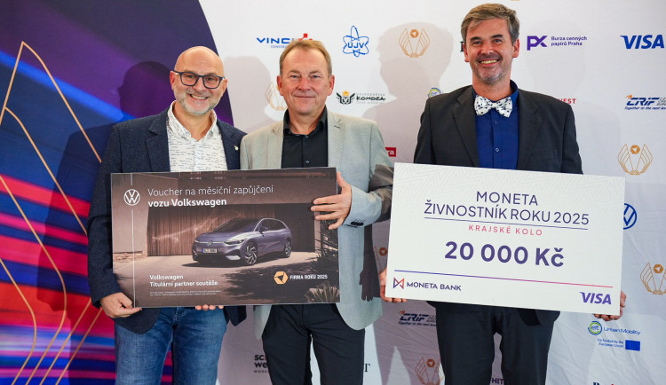 Jihočeskou firmou roku je FIXED.zone, nejlepším živnostníkem Jiří Doubek