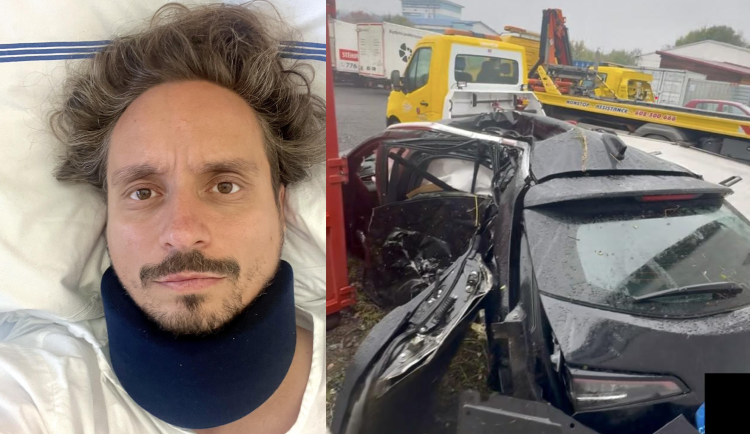 Rozhodlo pár desítek centimetrů o tom, že jsem stále naživu. Politik Jan Mádl měl autonehodu