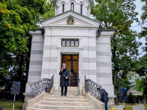 Hardtmuthova hrobka prošla rekonstrukcí. Lidé si ji mohou prohlédnout