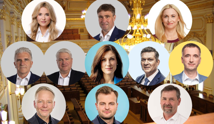 Seznamte se. Toto je nová jedenáctka poslanců z Vysočiny