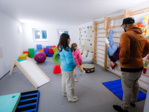 Slavnostní otevření nového sídla Autis Centra v Českých Budějovicích.