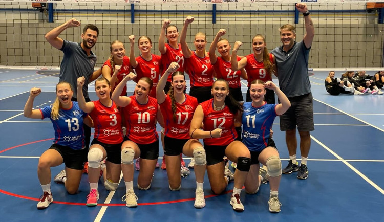 Jihlavské volejbalistky budou doma hrát proti extraligovému celku z Ostravy