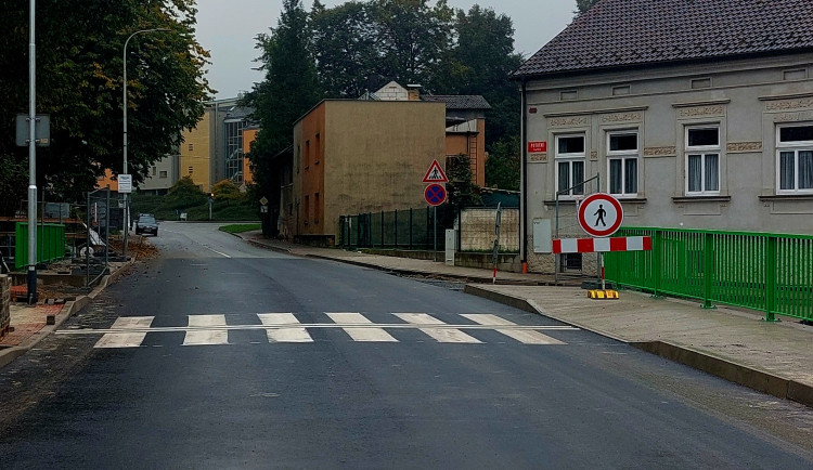 V Dobré Vodě u Českých Budějovic otevřeli nový most v Lázeňské ulici.