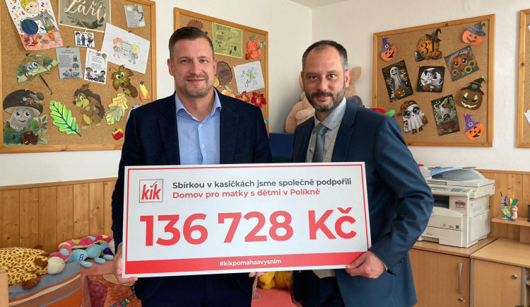 Aby se naučily, jak funguje život. Sbírka KiK podpořila azylový dům v Políkně