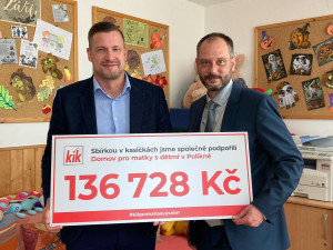 Aby se naučily, jak funguje život. Sbírka KiK podpořila azylový dům v Políkně
