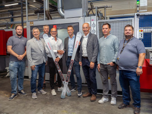 Head vyrobil v Budějcích osmimiliontý pár lyží a slaví 75 let na trhu