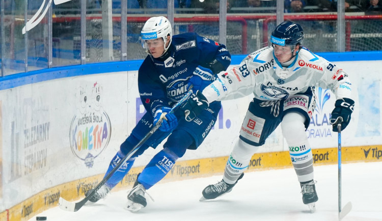 Nepovedený začátek rozhodl. Vítkovice se vrací z Brna s prázdnou