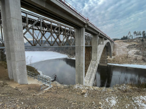 Železniční most u Červené nad Vltavou získal hlavní cenu Inženýrské komory