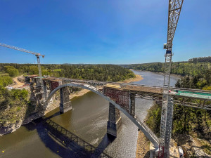 Železniční most u Červené nad Vltavou získal hlavní cenu Inženýrské komory