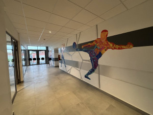 Třeboň otevřela zrekonstruovanou sportovní halu. Město už chystá další přístavbu