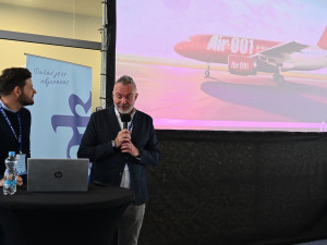 Rudá křídla přistála v Budějcích. Nový dopravce představil své plány na jihu Čech