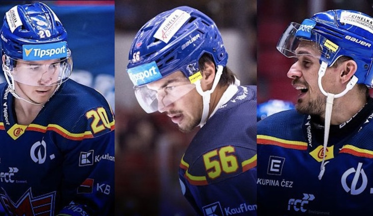 České Budějovice si pojistily trojici hokejistů Vráblíka, Beránka a Tomana