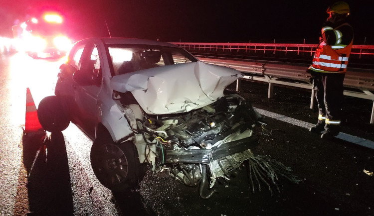 Kvůli vážné nehodě je uzavřená dálnice D4 na Písecku