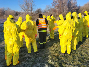 V Blatné kvůli ptačí chřipce začala likvidace 13 tisíc kachen